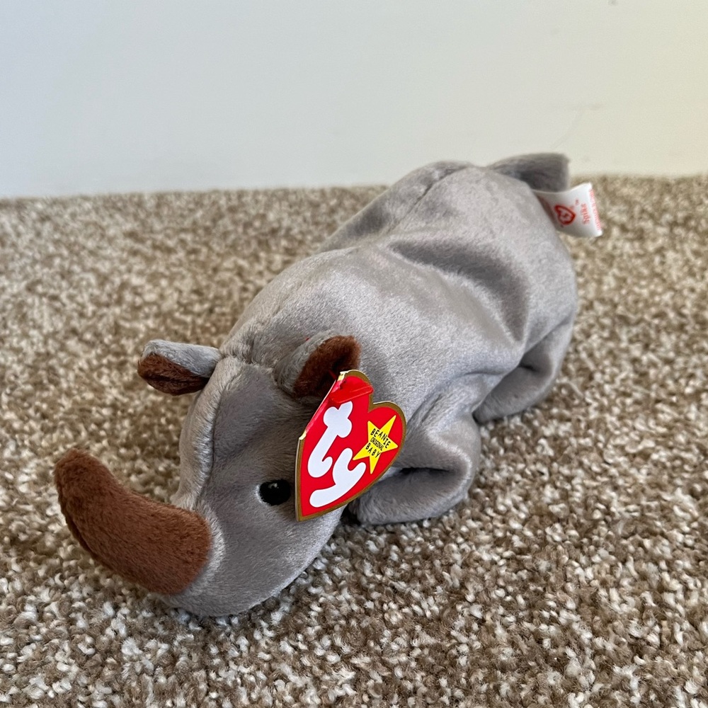 Spike Rhinoceros Beanie Baby